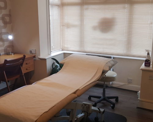 Treatment Room At Bodybackup Healthcare Maidenhead