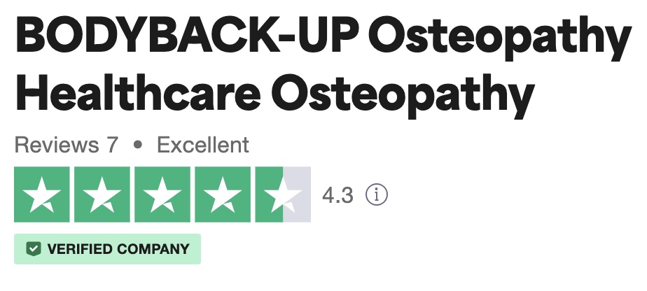 Body Back-Up Rated Excellent on Trustpilot