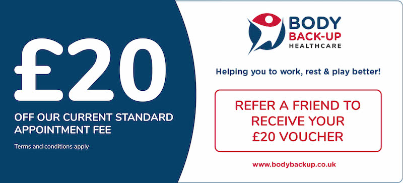 We show our thanks when you refer a new patient by sending you a £20 Thank You voucher.
