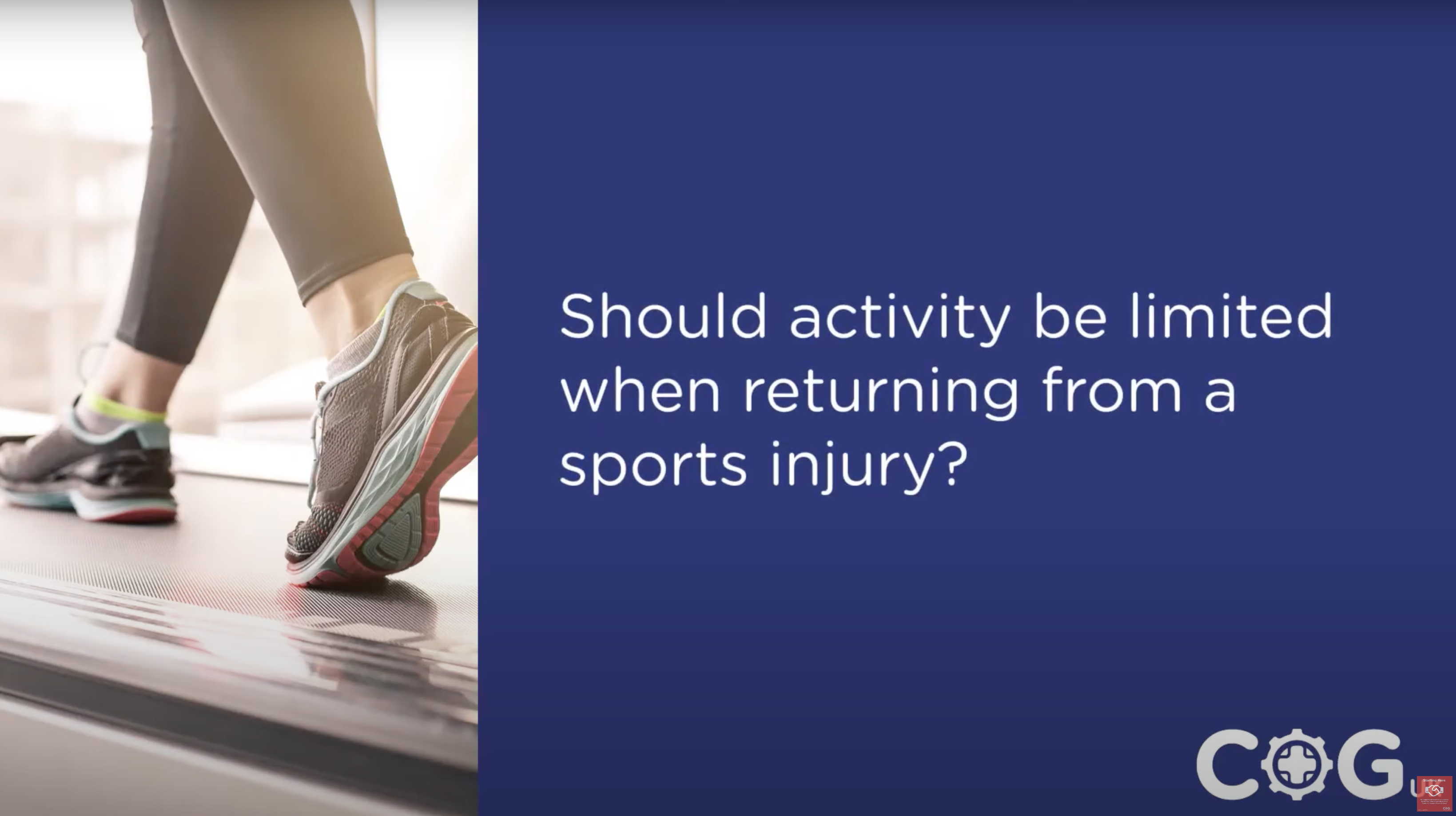 Sports Q&A: Should You Limit Your Activity When Returning From An Injury?